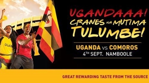 Uganda Cranes Vs Comoros - AFCON Qualifier