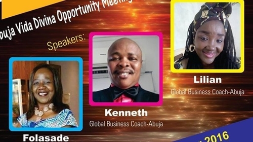 Vida Divina Abuja Opportunity and Training Session