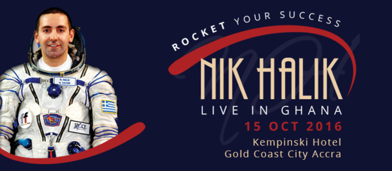 Rocket Your Success with Nik Halik LIVE in Ghana, 15 October 2016