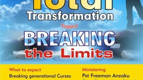 Breaking the Limits. A Night of Total Transformation