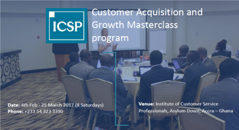 Customer Acquisition and Growth Masterclass program
