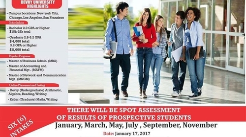 DeVry University Edu Fair in Nigeria
