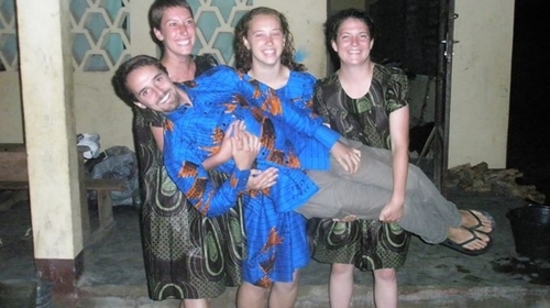 Welcoming Dayton University Students in Mbo Barombi Community