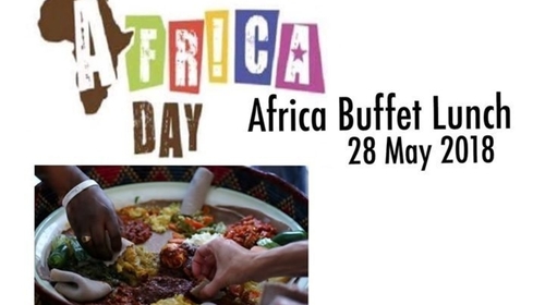 Africa Buffet Lunch celebration of dishes from North to South