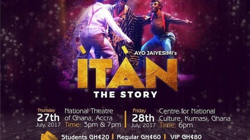 STAGE PLAY OF ITAN (THE STORY) ACCRA