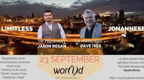 Johannesburg, South Africa - WBO & WOT w/ UCAN2 Presidents