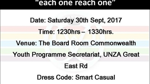 "Each One Reach One"