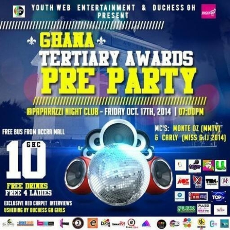 Ghana Tertiary Awards Pre Party