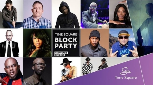 Time Square Block Party - New Year's Eve 2017