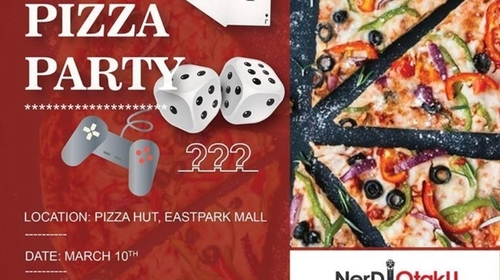 Nerd Pizza Party
