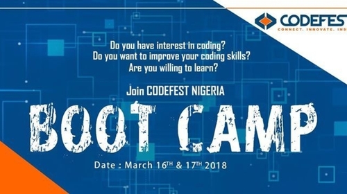 CODEFEST NIGERIA BOOT CAMP