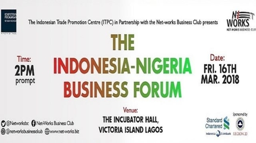 INDONESIA-NIGERIA BUSINESS FORUM 2018