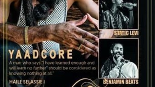 Dub Wise Ethiopia Presenting YAADCORE @Villa Verde on Sat, March 24th.