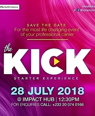 IOTA Ministries presents The Kickstarter Experience 2018