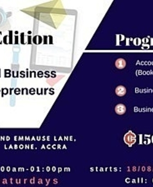 Accounting and Business valuation class for Entrepreneurs.