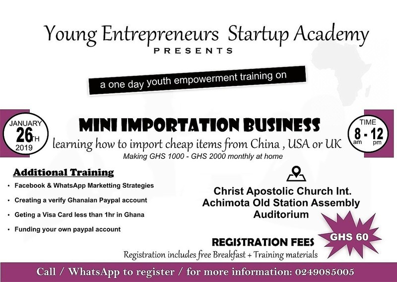 MINI IMPORTATION BUSINESS TRAINING