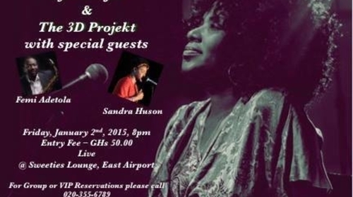 Ofie Kodjoe & Da 3D Projekt with special guests Femi Adetola and Sandra Huson Live at Sweeties Lounge