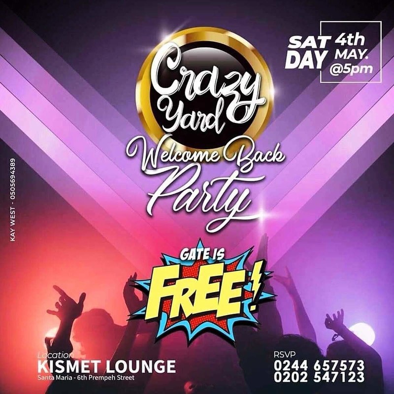 Crazy Yard (Welcome Back Party)