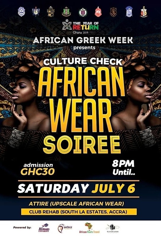 Africanwear Soiree (Culture Check Edition)