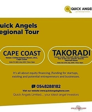 QUICK ANGELS LIMITED REGIONAL TOUR:  CAPECOAST & TAKORADI