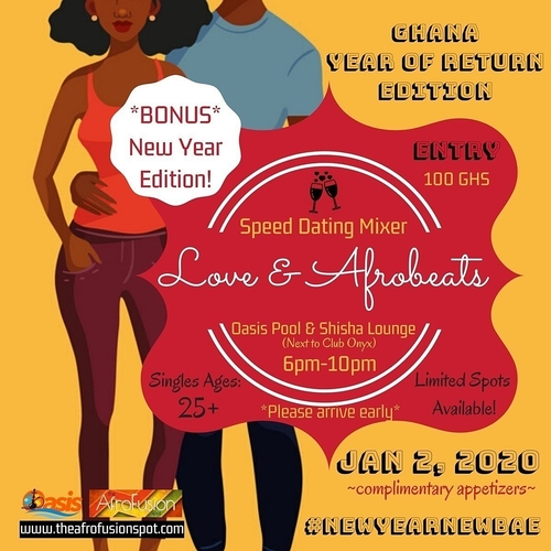 LOVE & AFROBEATS: Speed Dating Mixer *NEW YEAR EDITION*