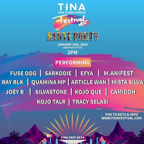 TINA Festival DAY 3 - Kente Party