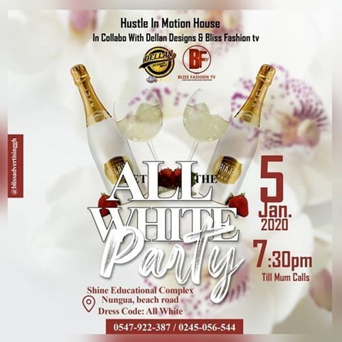 HUSTLE IN MOTION ☆☆《ALL WHITE PARTY》☆☆