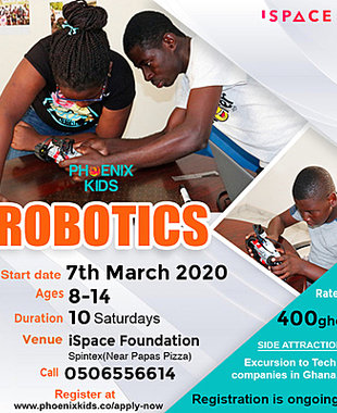 Phoenix Kids Saturday Classes (Robotics)