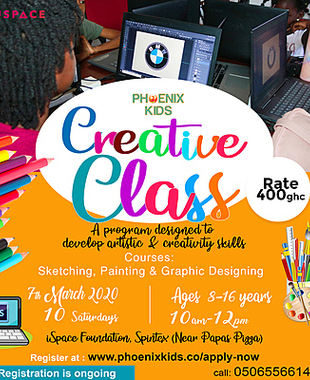 Phoenix Kids Saturday Class (Creative Class)