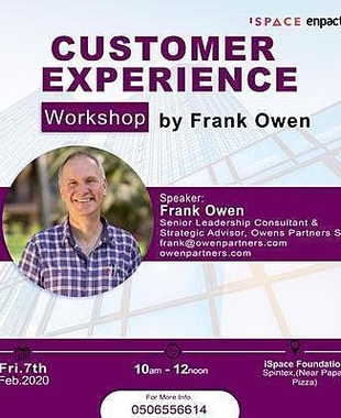 Customer Experience Workshop by Frank Owen 