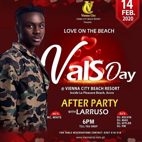 LOVE ON THE BEACH - Vals Day