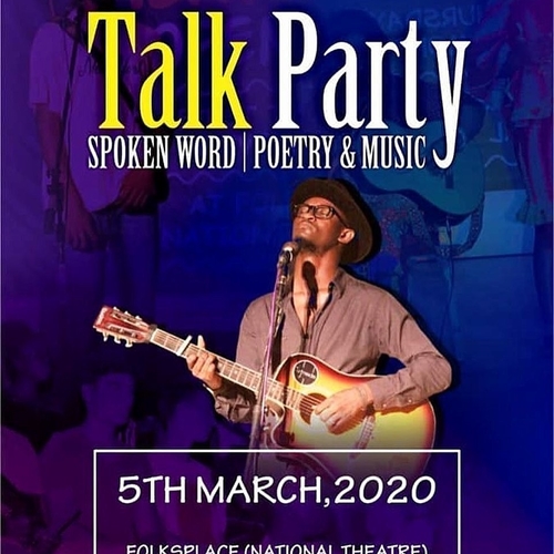 Talk Party - SPOKEN WORD, POETRY & MUSIC