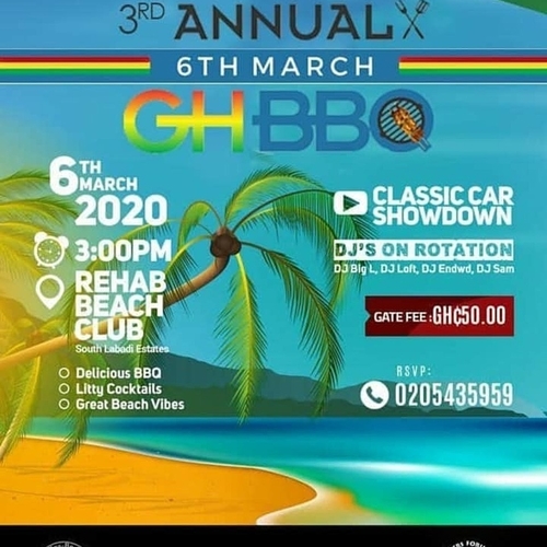 3rd Annual 6th March GH Barbecue