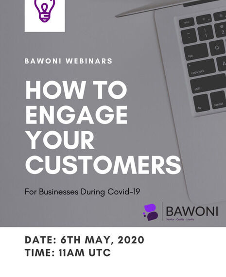 Webinar: How To Engage Your Customers During Covid-19