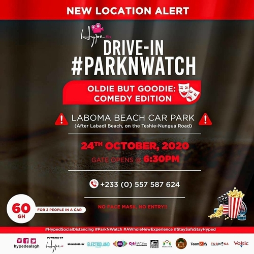 HypeFlix Drive-in #ParkNWatch 