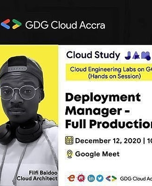 Cloud Study Jam- Deployment Manager - Full Production