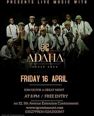 Adaha Dance Band Live @ The Gold Coast Restaurant