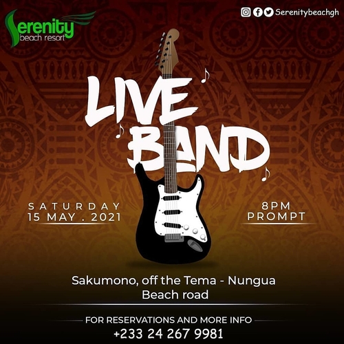 LIVE BAND at Serenity Beach Resort