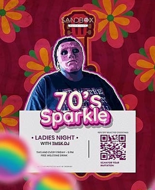 70'S Sparkle - SANDBOX BEACH CLUB