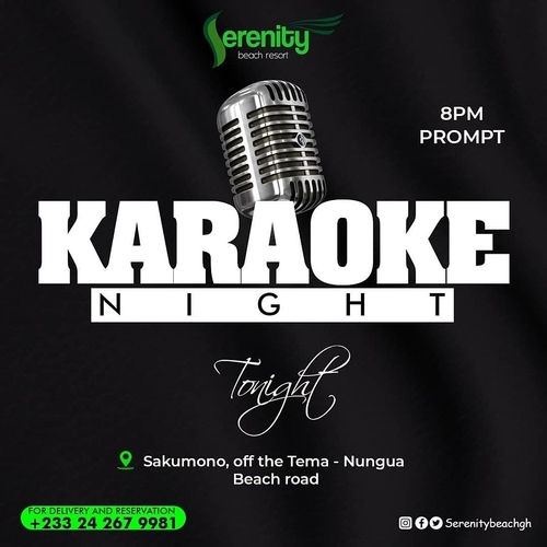 Karaoke Night At Serenity Beach