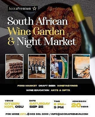 South African Wine Garden & Night Market