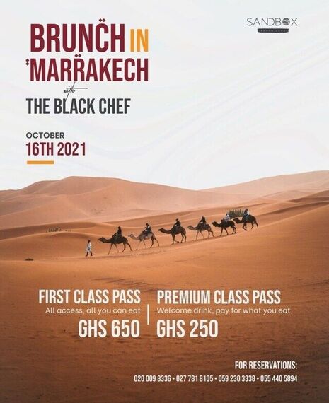 BRUNCH in Marrakech with THE BLACK CHEF