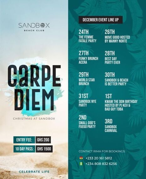 SANDBOX - CARPE DIEM