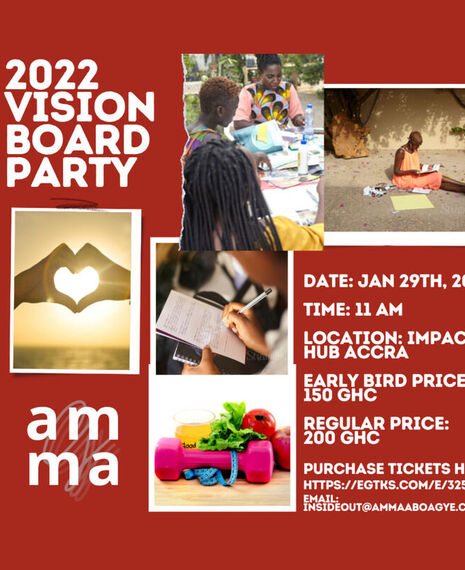 Vision Board Party 2022