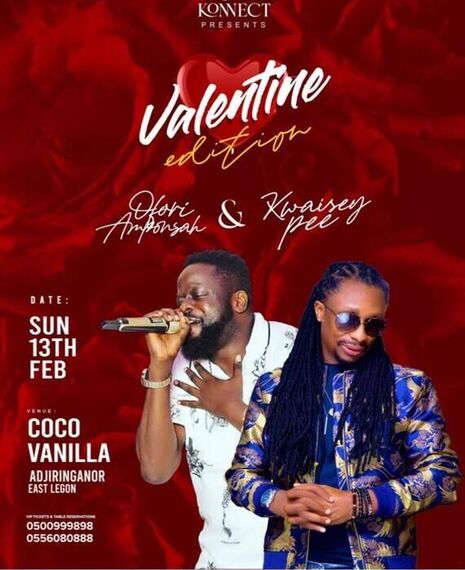 LIVE with Ofori Amponsah & Kwaisey Pee (Valentine Edition)