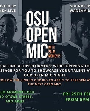Osu Open Mic