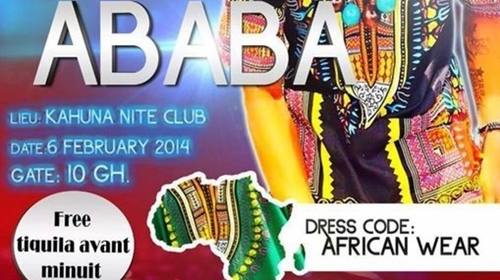 SOIREE ADDIS  ABABA (AFRICAN WEAR) @KAHUNA