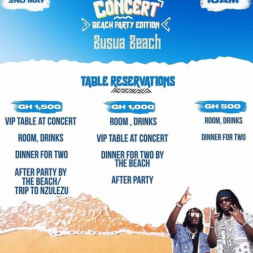 Dope Concert - Beach Party Edition
