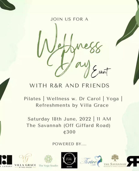 Wellness Day With R&R and Friends