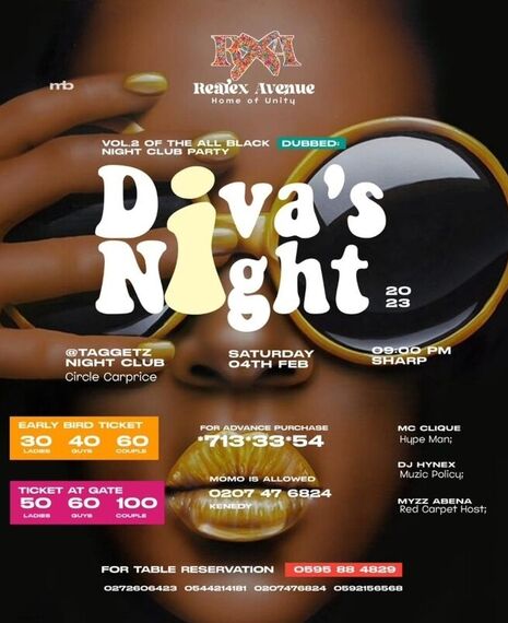 All BLACK DIVA'S NIGHT
